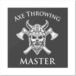 Axe Throwing Master - Viking Metal Posters and Art